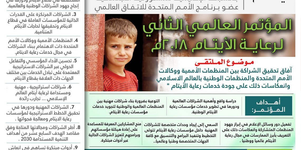 المؤتمر العالمي الثاني لرعاية الأيتام 2018 م