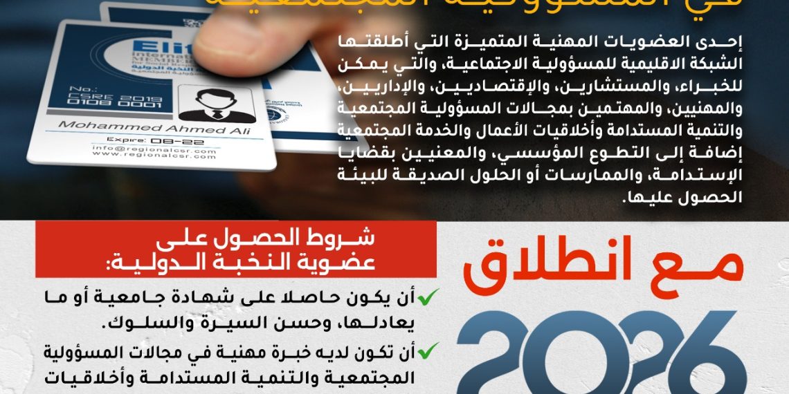 عضوية النخبة الدولية في المسؤولية الاجتماعية