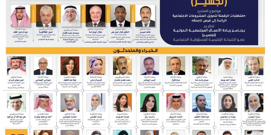المنتـدى الـدولــي لـريــادة الأعـمـــال الـمـجـتـمعيـــة (تجسير)