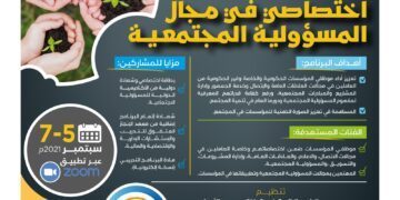البرنامج التدريبي اختصاصي  في مجال المسؤولية المجتمعية