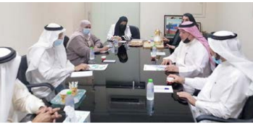 اجتماع عمل بين الشبكة الإقليمية والمؤسسة الوطنية لخدمات المعوقين بالبحرين