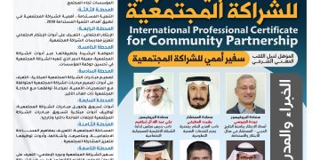 البرنامج التدريبي " الشهادة الدولية الاحترافية للشراكة المجتمعية "