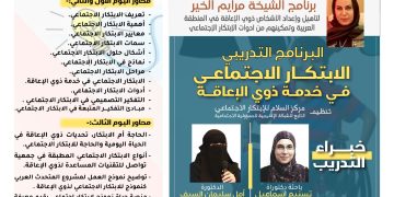 البرنامج التدريبي الابتكار الاجتماعي في خدمة ذوي الإعاقة