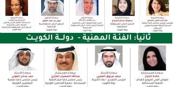 شخصيات كويتية ضمن أبطال الاستدامة المائة في منطقة الشرق الأوسط وشمال أفريقيا