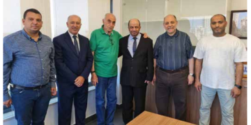 وفد الشبكة الإقليمية للمسؤولية الاجتماعية زار “مركز منيب وانجلا المصري للطاقة والموارد الطبيعية بالجامعة الأمريكية ببيروت”