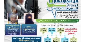 البرنامج الحواري من انجازاتهم في مجال المسؤولية المجتمعية