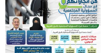 البرنامج الحواري من انجازاتهم في مجال المسؤولية المجتمعية