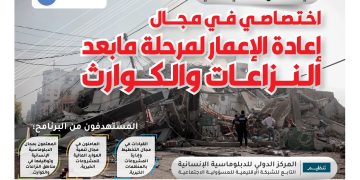 البرنامج التدريبي الدولي اختصاصي في مجال إعادة الإعمار لمرحلة مابعد النزاعات والكوارث