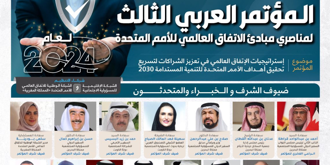 المؤتمر العربي الثالث لمناصري مبادئ الاتفاق العالمي للأمم المتحدة لعام 2024م