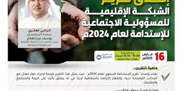 إطلاق تقرير الشبكة الإقليمية للمسؤولية الاجتماعية للإستدامة لعام 2024م