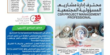 البرنامج التدريبي الدولي محترف إدارة مشاريع المسؤولية المجتمعية
