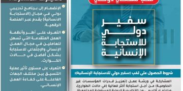 برنامج سفير دولي للإستجابة الإنسانية